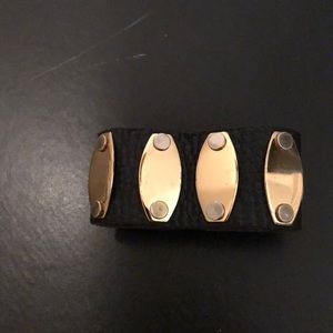 Black and Gold Bracelet